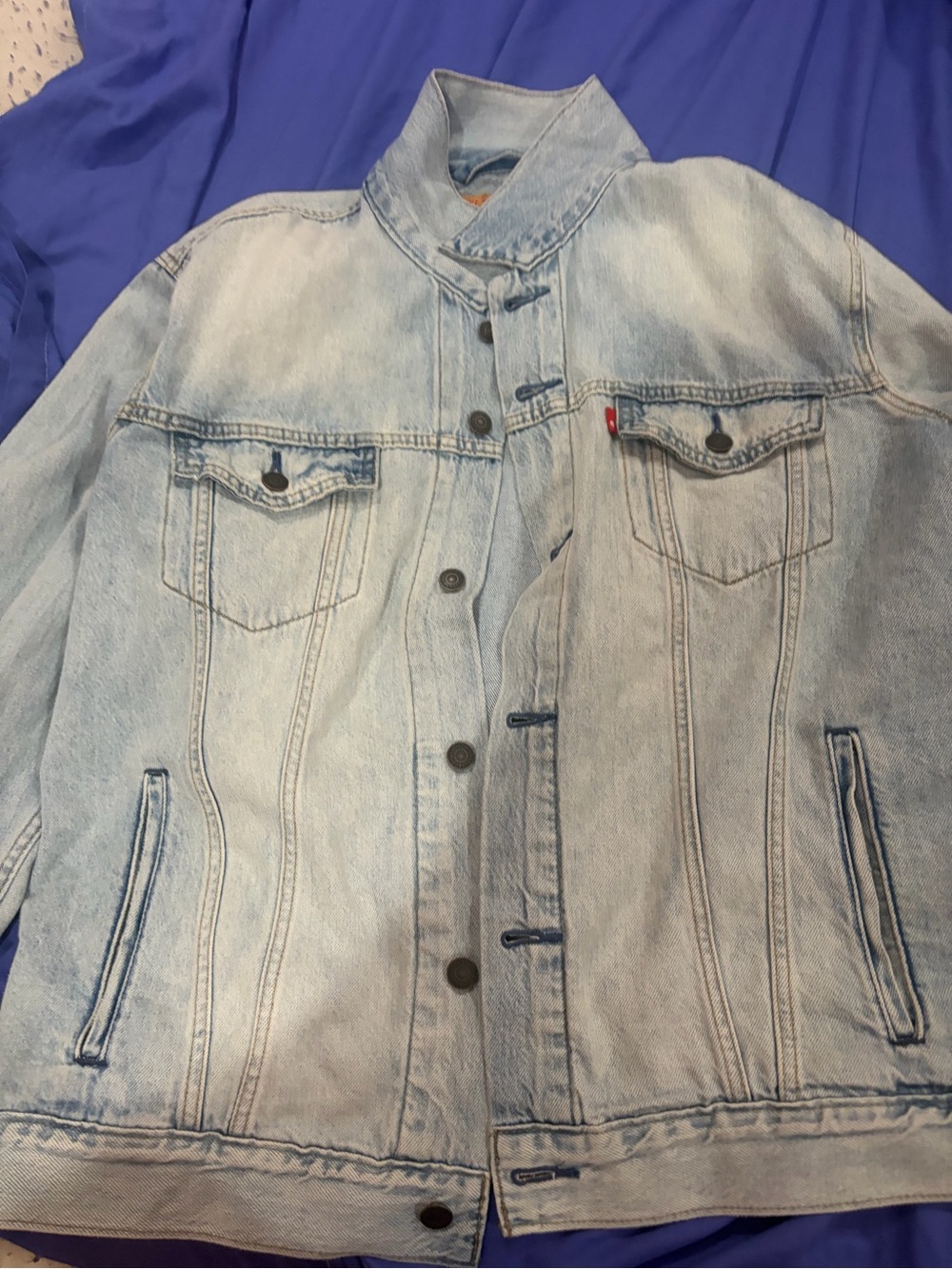 Levi's Light Blue Wash Denim Jacket